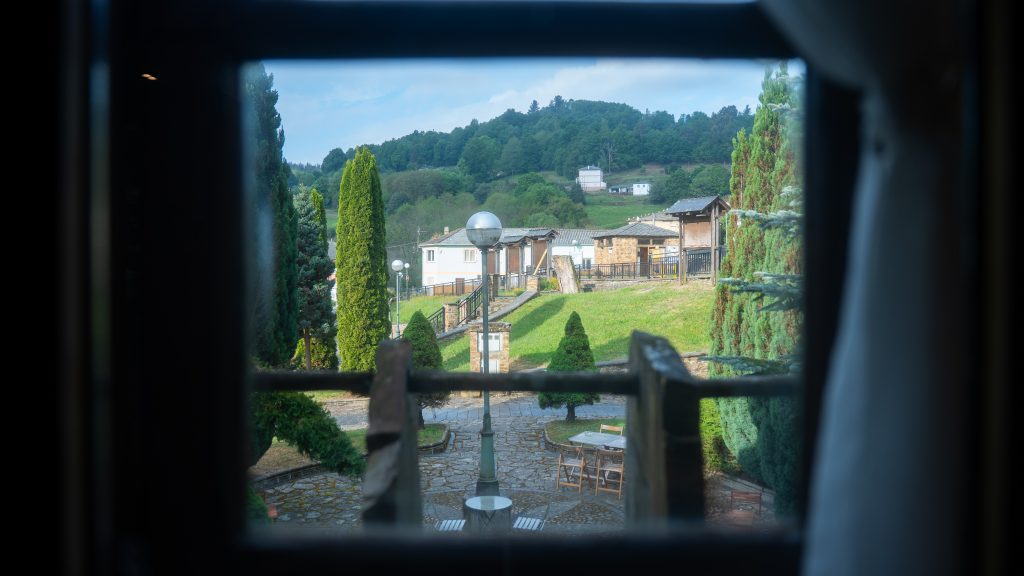 Vista del paisaje rural de Los Oscos en el occidente de Asturias